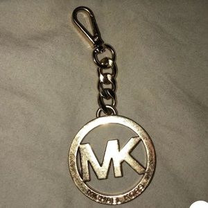 Gold Micheal kors key chain